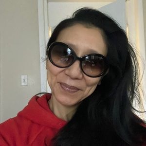 Vintage Bottega Veneta Black Oversized Jackie O style Sunglasses